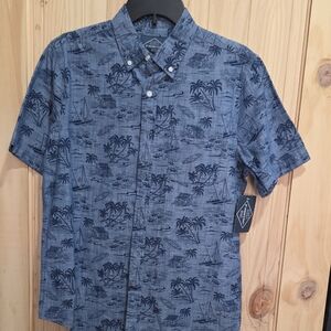 Nautical Blue Men's Shirt